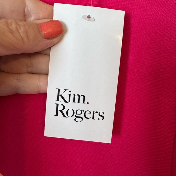 NWT KIM ROGERS  *HAPPY HOUR* 3/4 SLEEVES TOP    LARGE   #CL - Picture 9 of 9